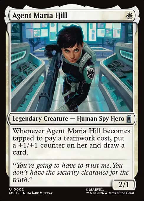 Agent Maria Hill