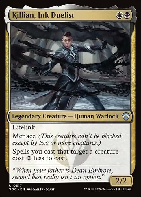 Killian, Ink Duelist