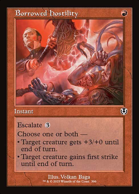 Borrowed Hostility