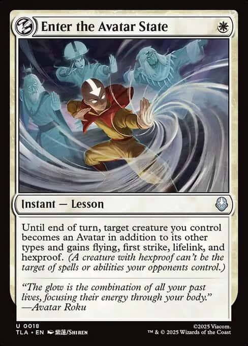 Enter the Avatar State