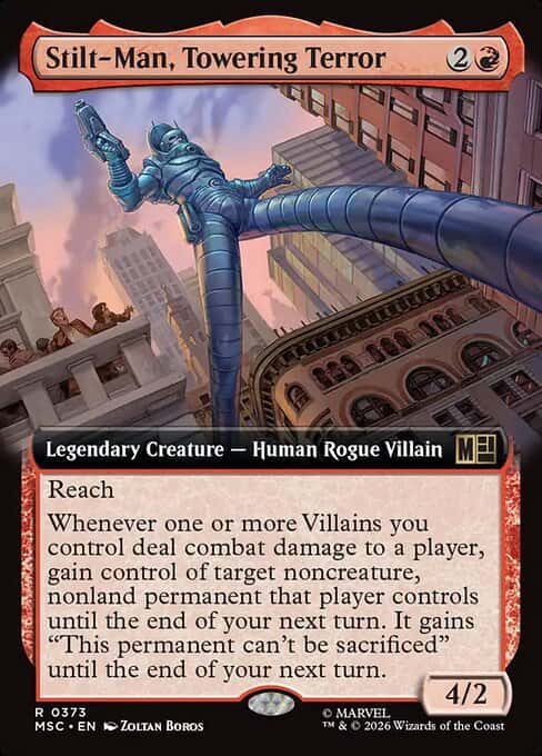 Stilt-Man, Towering Terror