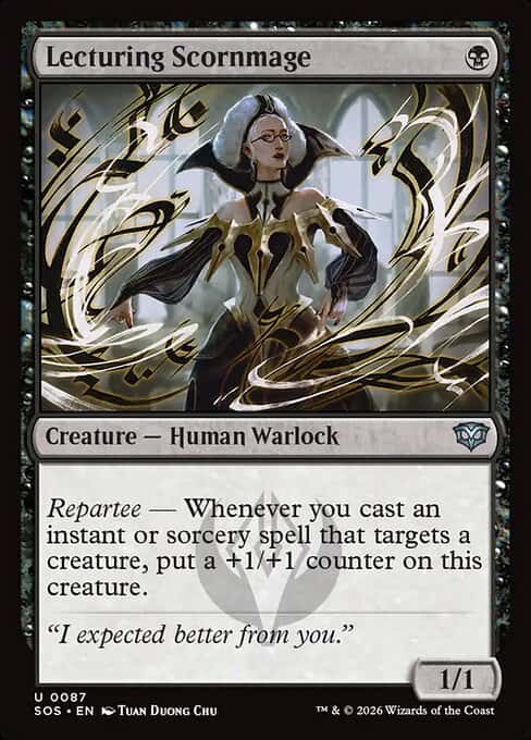 Lecturing Scornmage