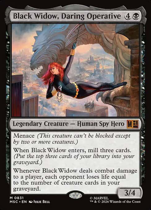 Black Widow, Daring Operative