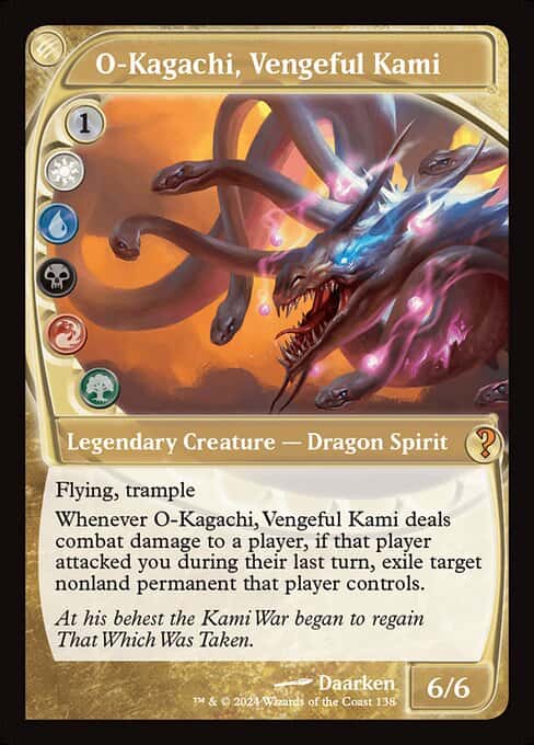 O-Kagachi, Vengeful Kami