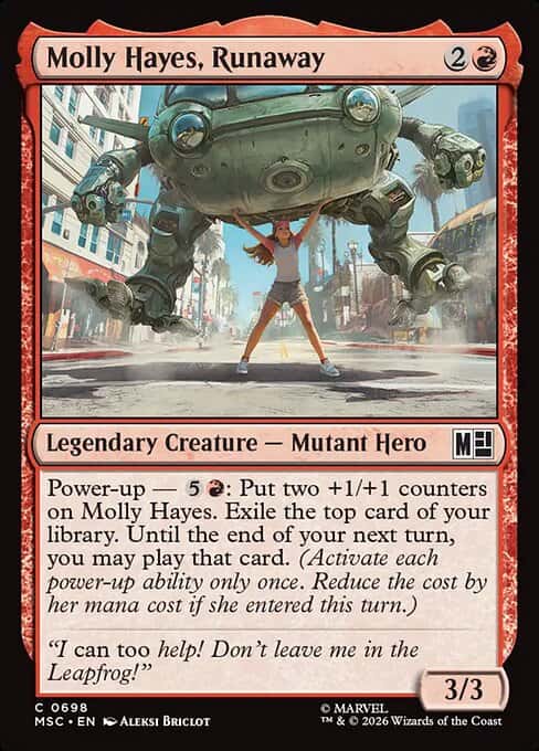 Molly Hayes, Runaway