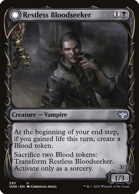 Restless Bloodseeker // Bloodsoaked Reveler