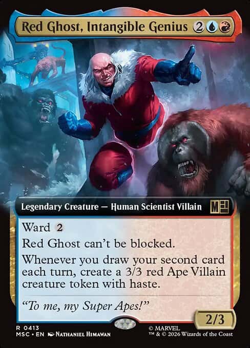 Red Ghost, Intangible Genius