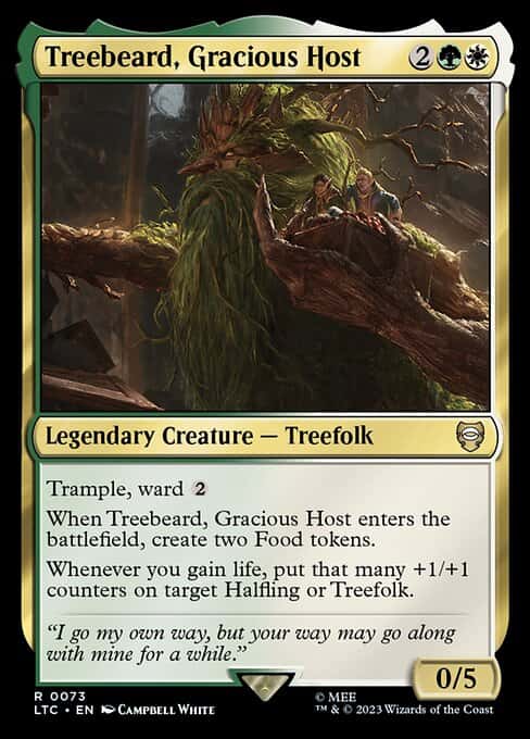 Treebeard, Gracious Host