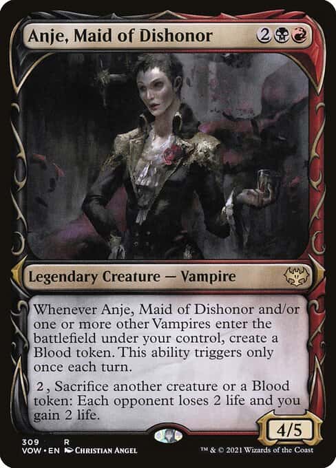 Anje, Maid of Dishonor