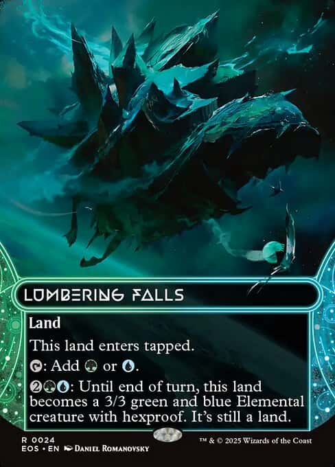 Lumbering Falls