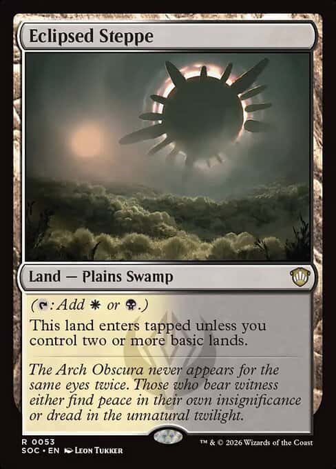 Eclipsed Steppe
