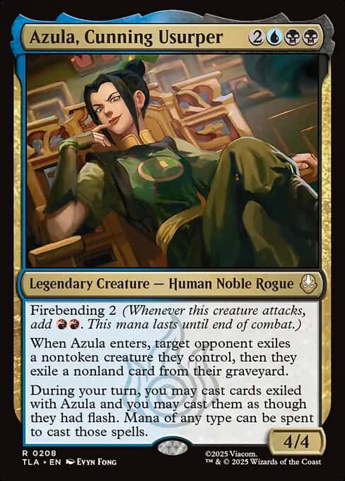Azula, Cunning Usurper