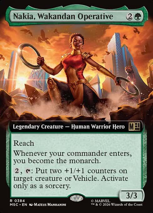 Nakia, Wakandan Operative