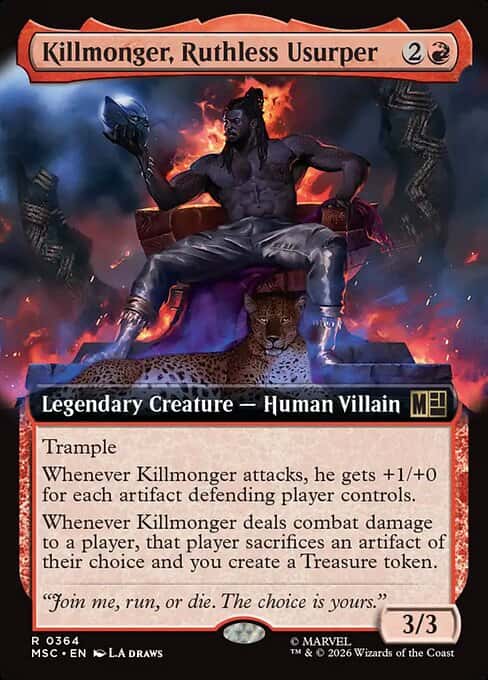 Killmonger, Ruthless Usurper