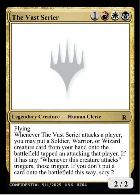 The Vast Scrier