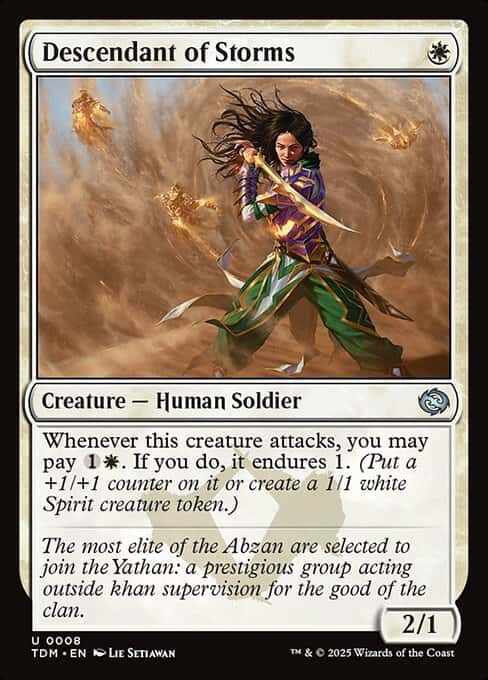 Descendant of Storms