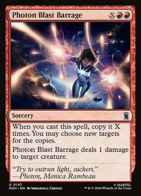 Photon Blast Barrage