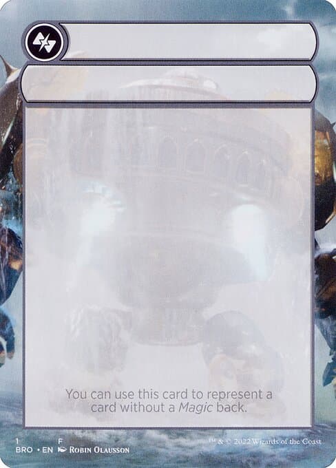 The Brothers' War Substitute Cards