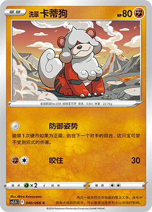 洗翠 卡蒂狗