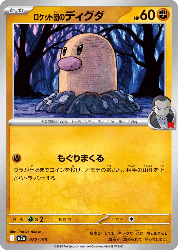 Team Rocket's Diglett