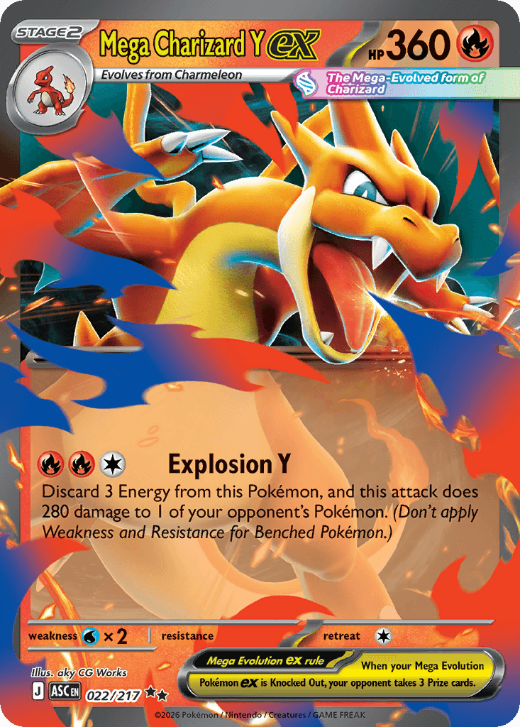 how much is the pokemon card mega charizard ex worth Mega Charizard Y ex - 030 - ME: Mega Evolution Promo