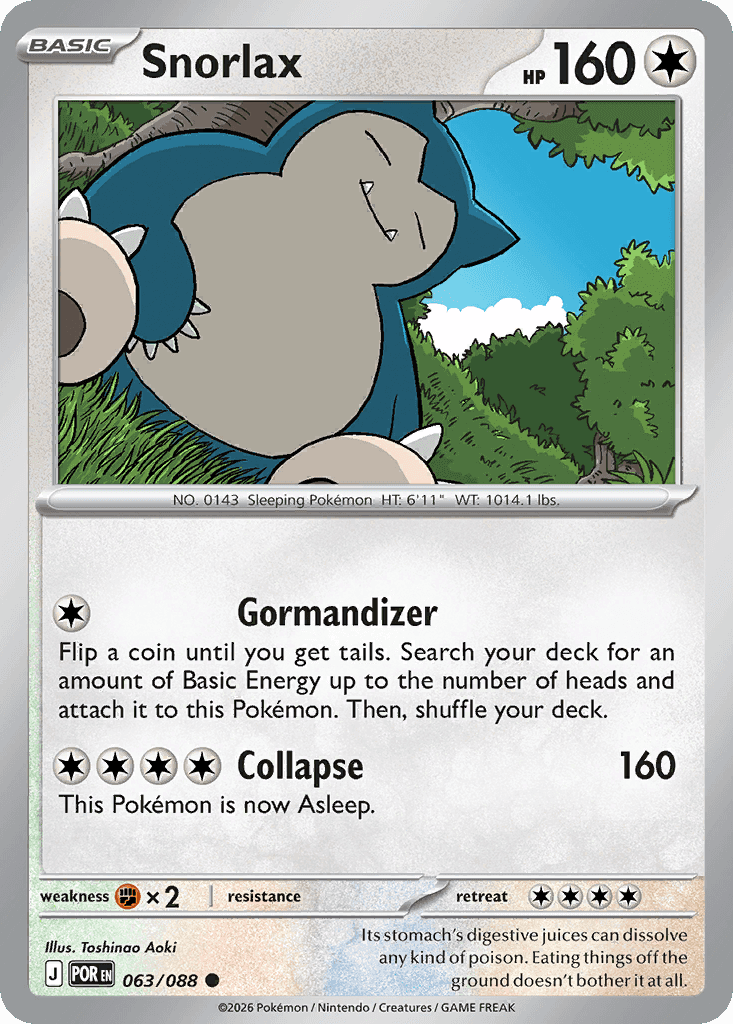 holographic snorlax card SNORLAX - 11/64 - Jungle Set - Holo - Pokemon Card