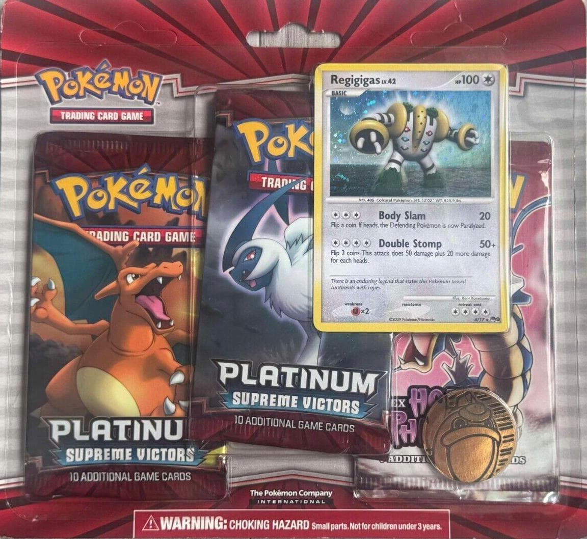 Regigigas 3-Pack Blister