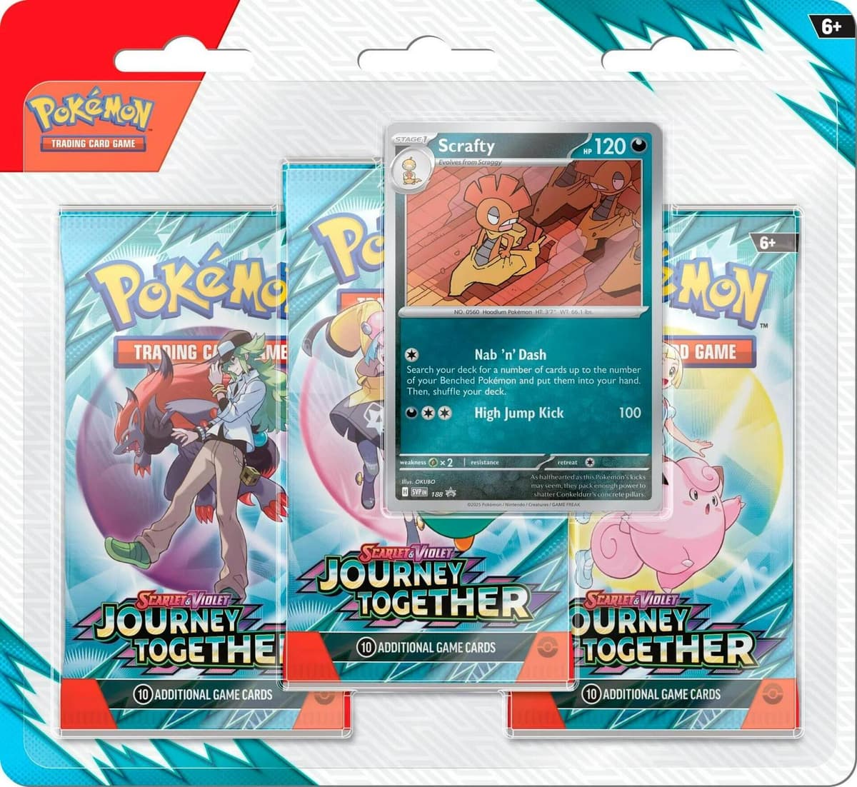 3 Pack Blister: Scrafty