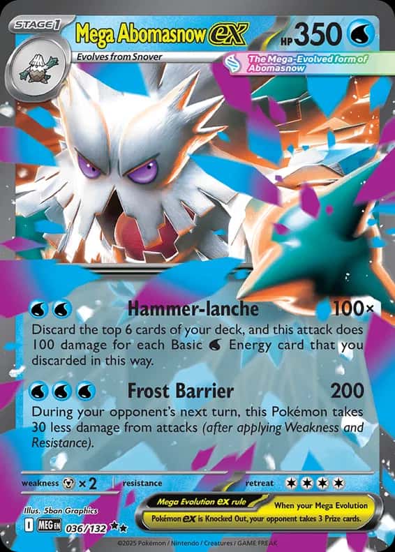 Mega Abomasnow ex