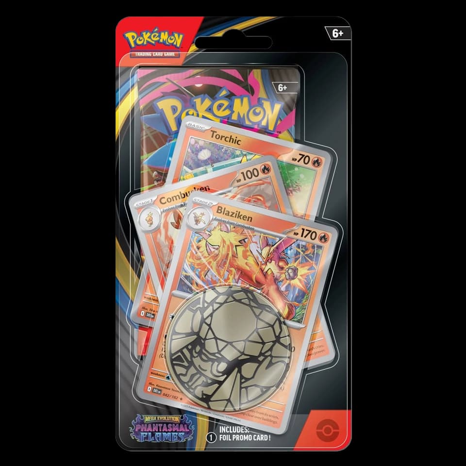 Phantasmal Flames Premium Blister: Blaziken