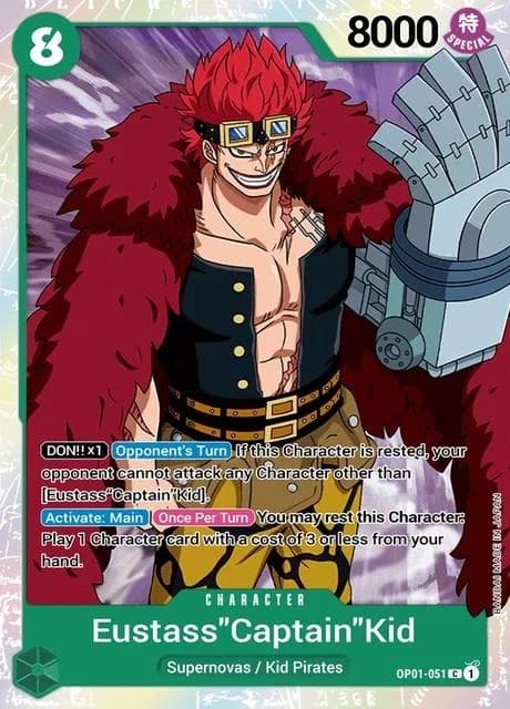 Eustass Captain Kid