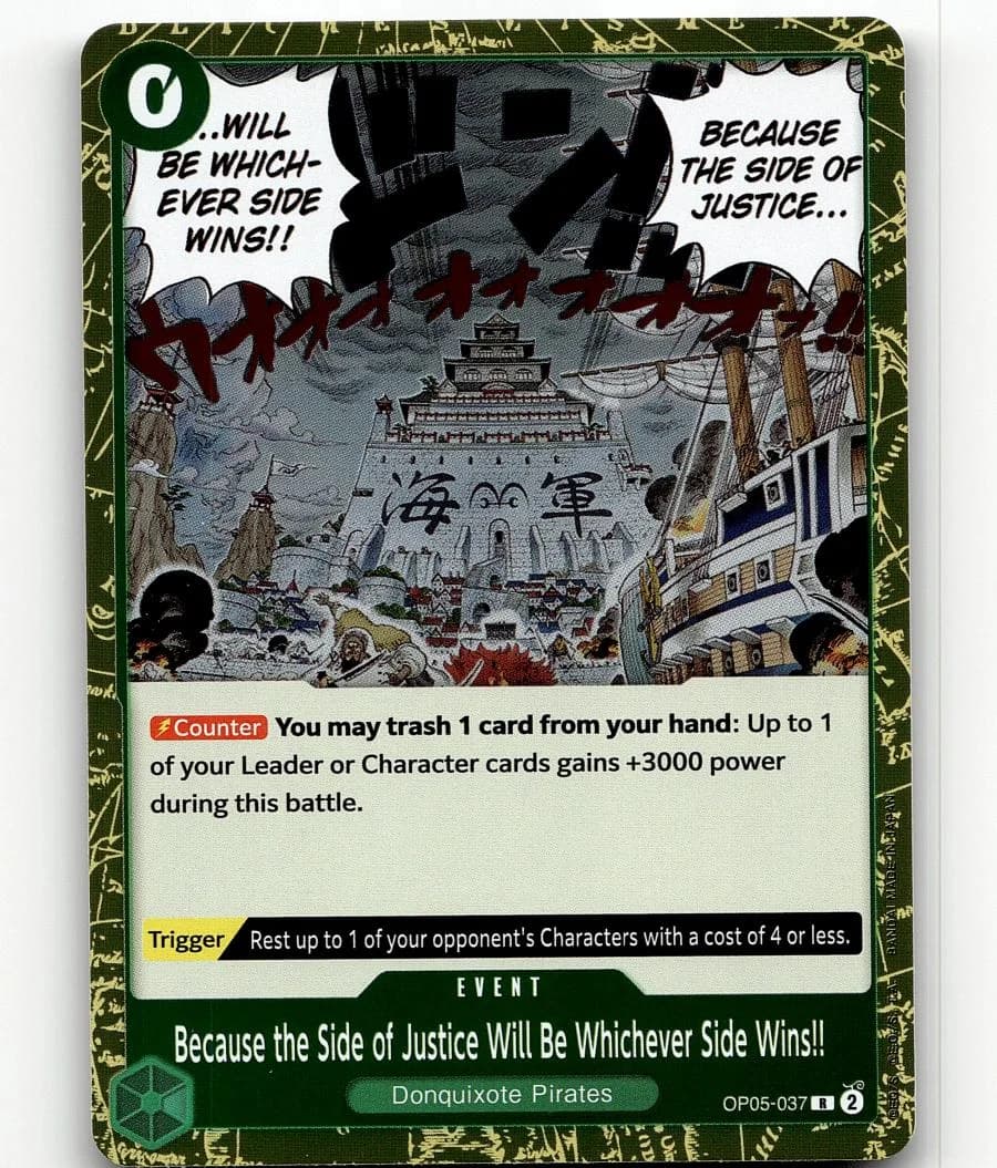 Because the Side of Justice Will Be Whichever Side Wins!!