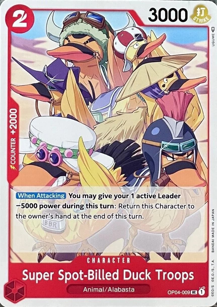 Super Spot-Billed Duck Troops