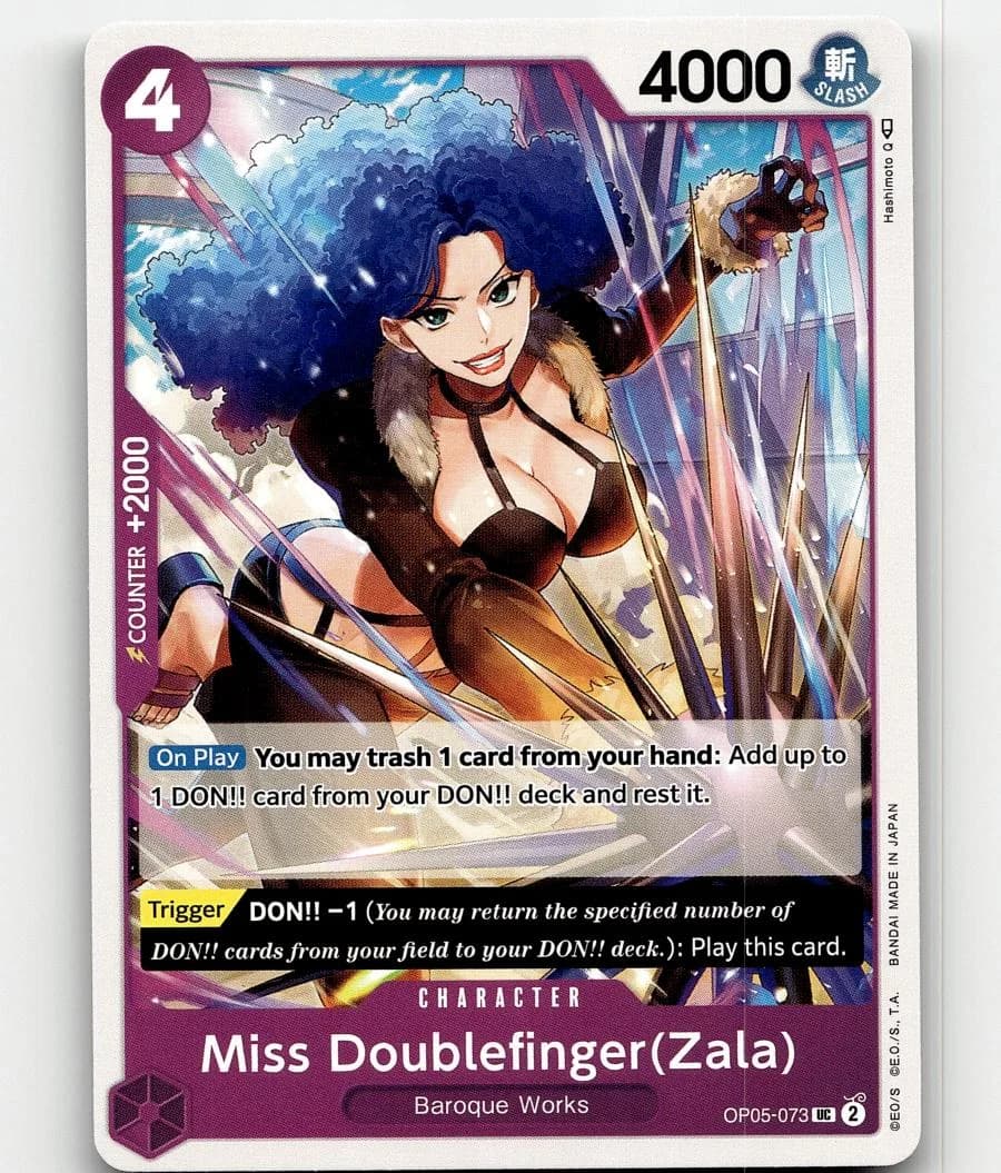 Miss Doublefinger Zala