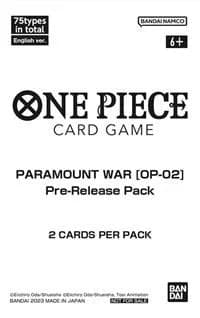 Paramount War Paramount War Pre-Release Pack