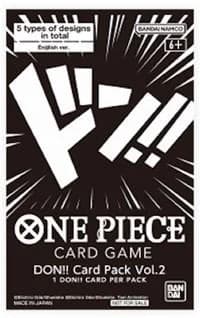 Promo Sealed DON!! Card Pack Vol. 2