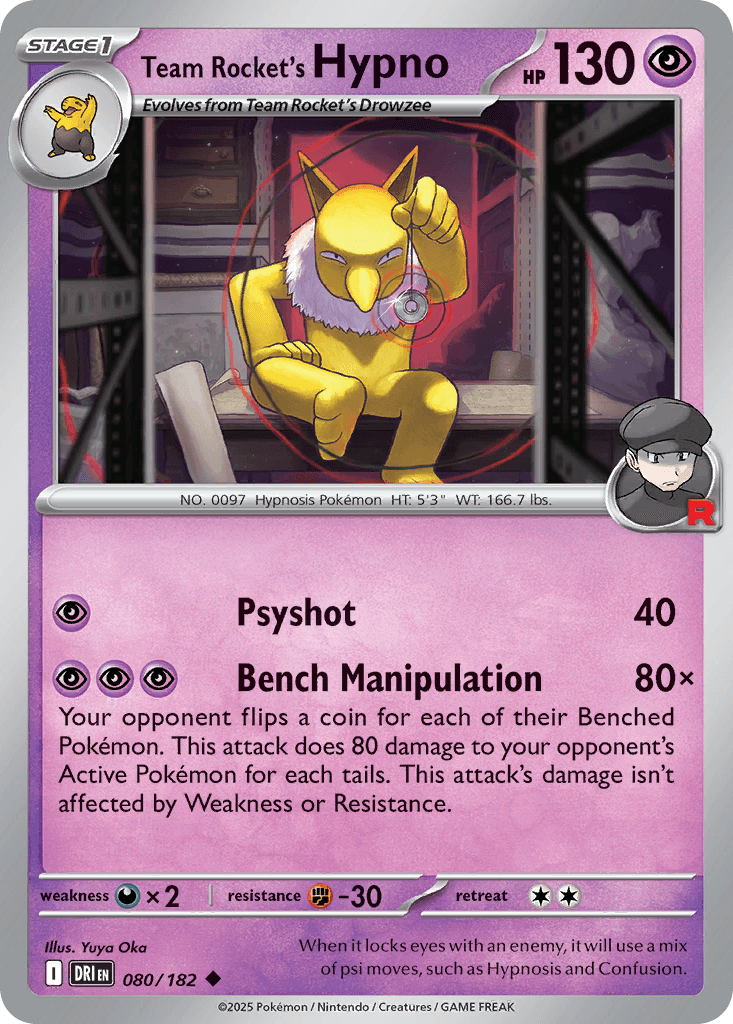 Team Rocket's Hypno