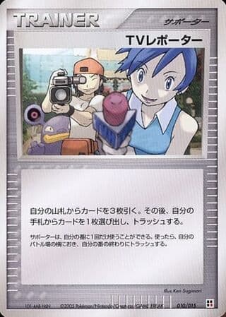 TV Reporter 010 Fire Quick Construction Pack